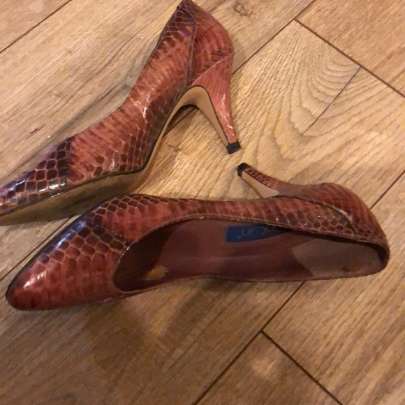 VTG CIN CIN Reptile look heels excellent condition - Picture 6 of 6